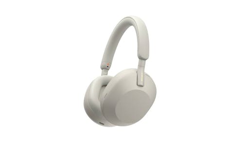 Sony WH-1000XM5 Noise-Canceling Wireless Over-Ear Headphones - Silver (IMG 1)