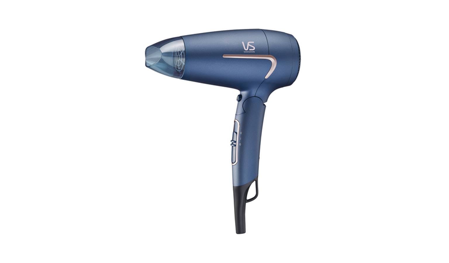 Blue and White Ionic Hair Dryer - wide 6