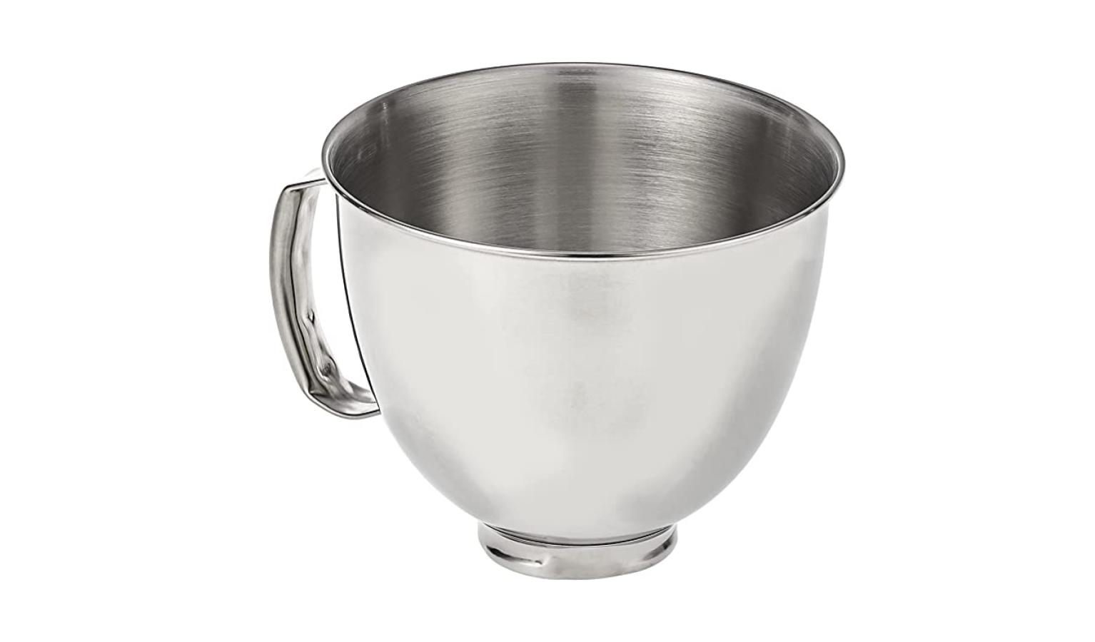 KitchenAid 4.8L Polished Stainless Steel Bowl with Handle K5THSBP