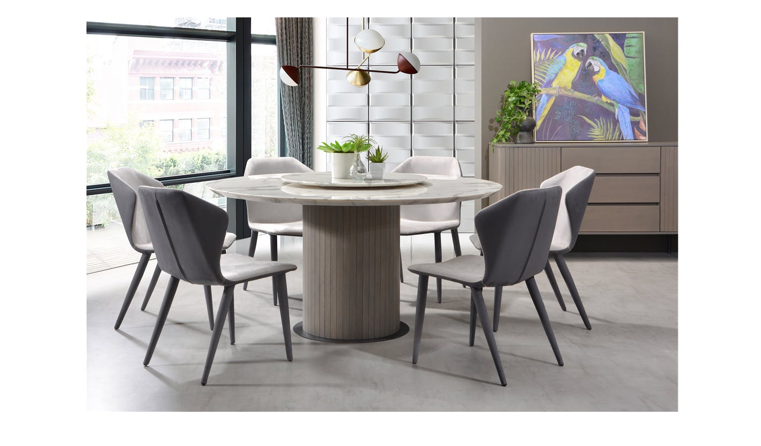 Marble dining online table harvey norman