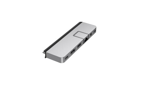 HyperDrive DUO 7-IN-2 USB-C Hub for MacBook Pro - Silver