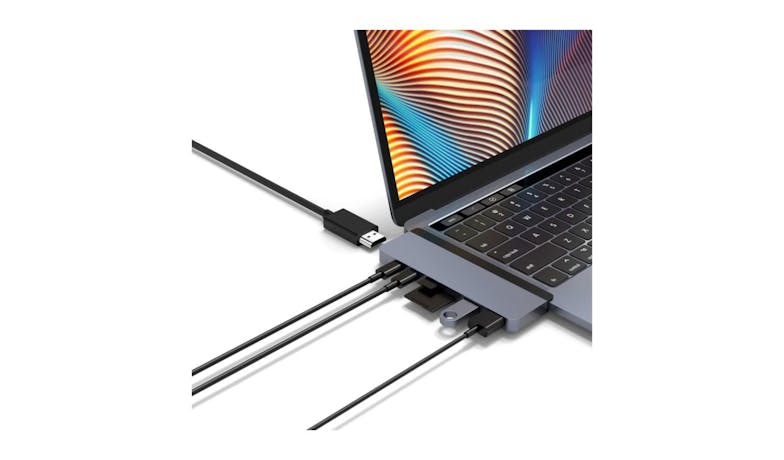 HyperDrive DUO 7-in-2 USB-C Hub - Space Gray