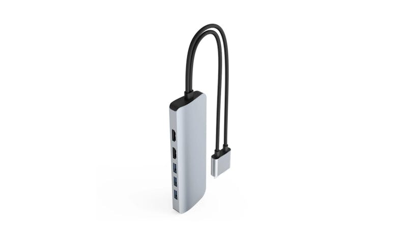 HyperDriver VIPER 10-IN-2 USB-C Hub - Silver
