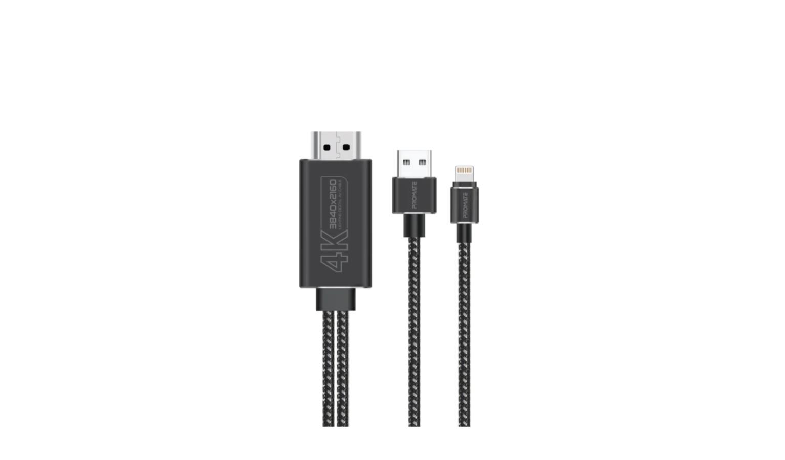 Promate MediaLinkLT 4K High Definition Lightning Connector to HDMI