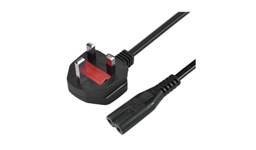Easylink 2 Pin Notebook Power Cable - Black (11322)