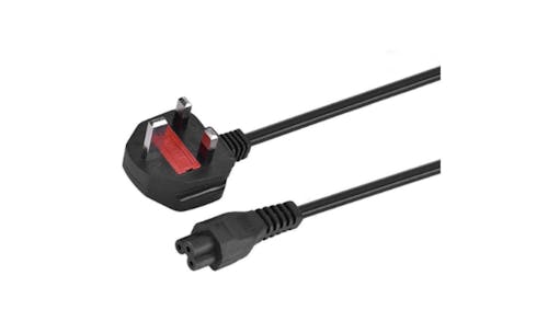 Easylink 3 Pin Notebook Power Cable - Black (11327)
