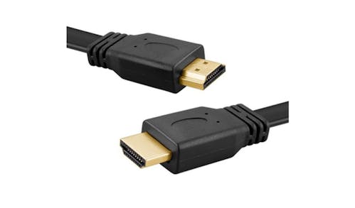 Easylink HDMI Male to Male 1M Flat Cable - Black (883100)