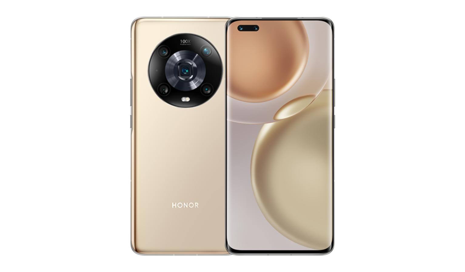 Honor Magic4 Pro Smartphone (8GB+256GB) - Gold | Harvey Norman Malaysia