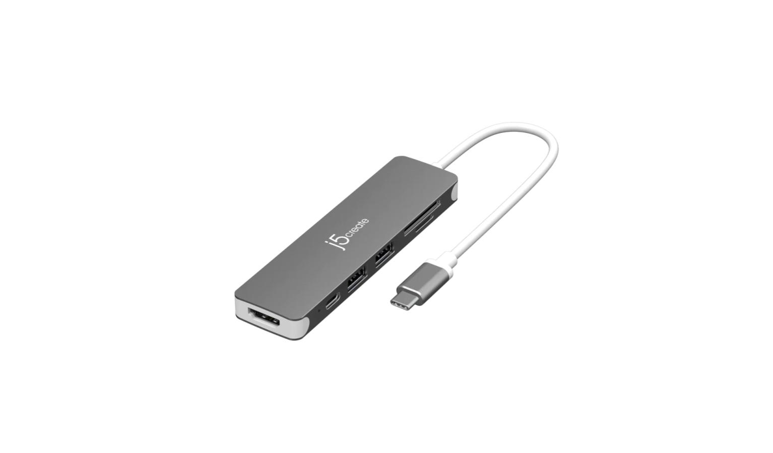 j5 create Android USB Type-C or MicroUSB to HDMI ディスプレイアダプター 2in1コネクタ