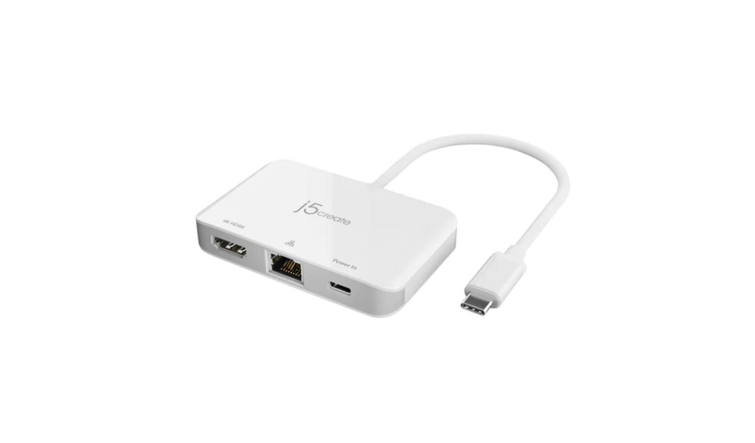 J5 USB-C® to 4K HDMI™ Ethernet Adapter (JCA351)