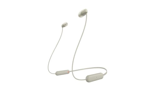 Sony Wireless In-ear Headphones - Beige (WI-C100/C)