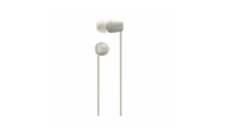 Sony Wireless In-ear Headphones - Beige (WI-C100/C)