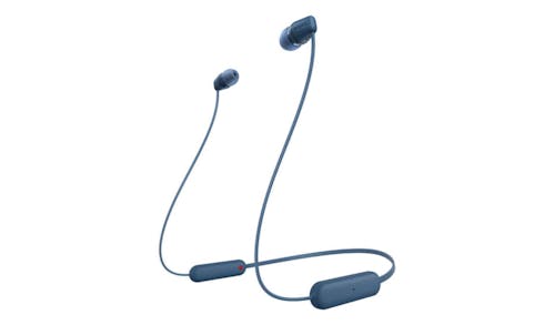 Sony Wireless In-ear Headphones - Blue (WI-C100/L)