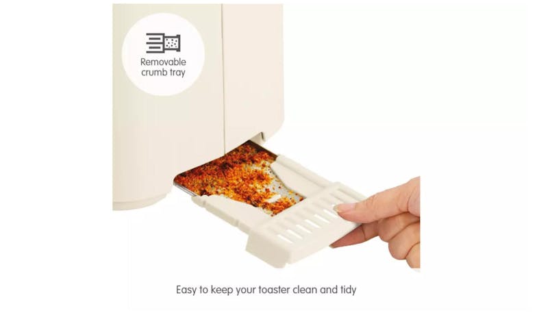 Morphy Richards Equip 2 Slice Toaster - Cream (222065)