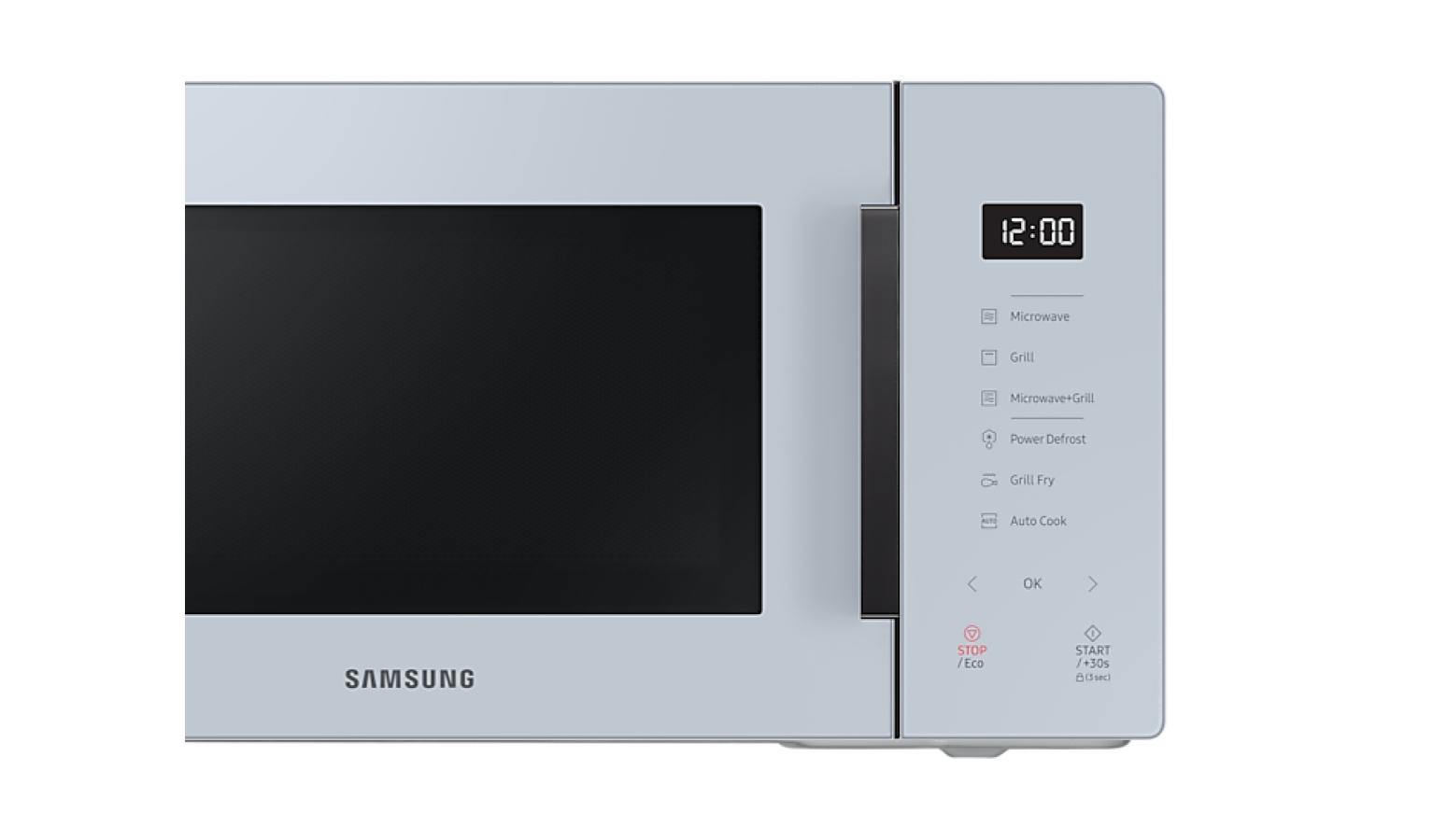 Samsung 30L Grill Microwave Oven Glam Sky Blue (MG30T5018CY/SM
