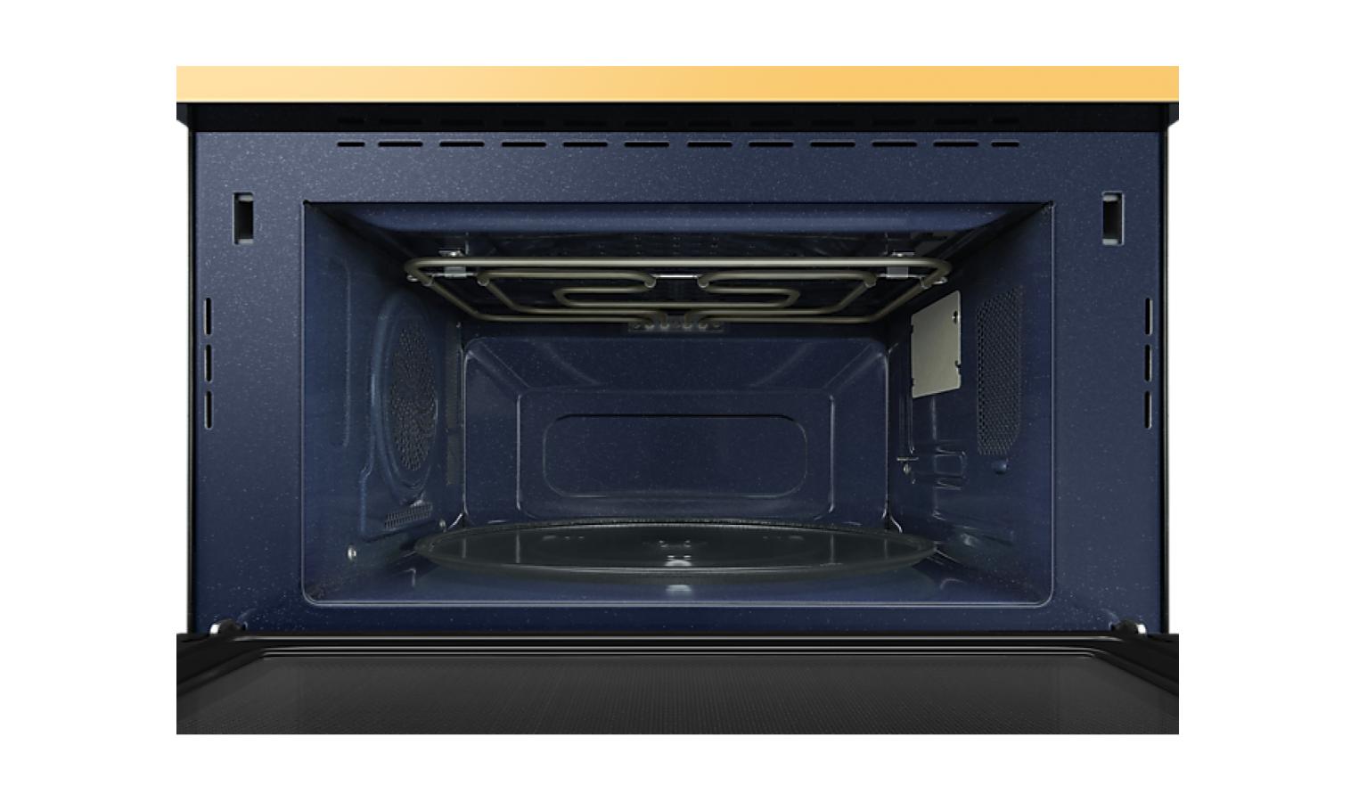 Samsung 35L Convection Microwave Oven with HotBlast Jeju Yellow