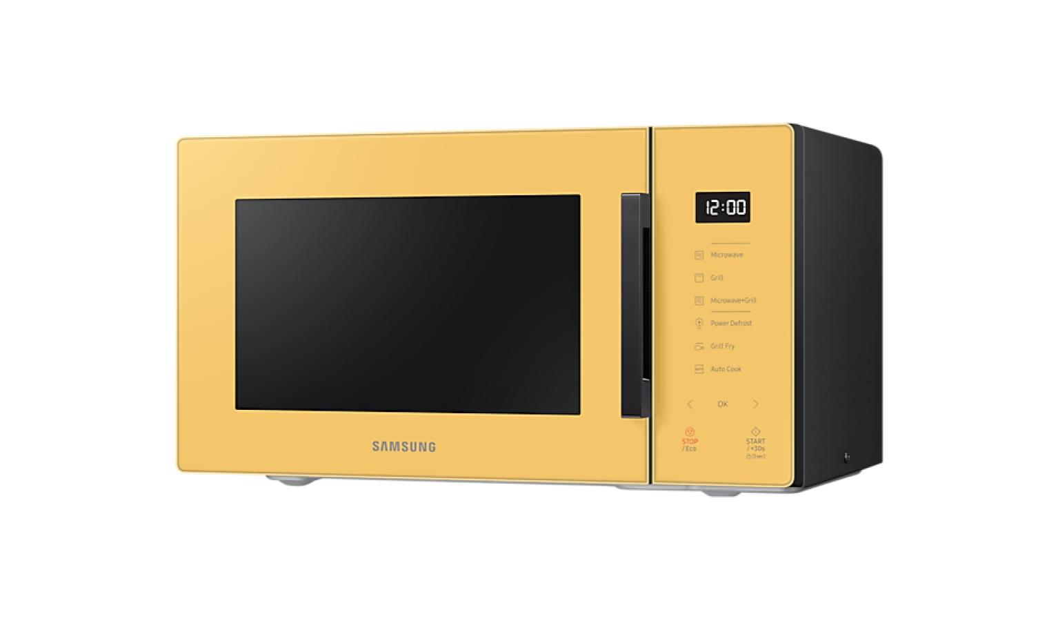 Samsung 30L Grill Microwave Oven Jeju Yellow (MG30T5018CV/SM
