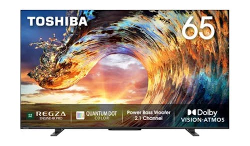 Toshiba 4K Ultra HD Smart QLED 65-inch Google TV - Black (65M550LP)
