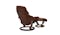 Stressless Reno Classic Assembled Chair With Ottoman - Copper