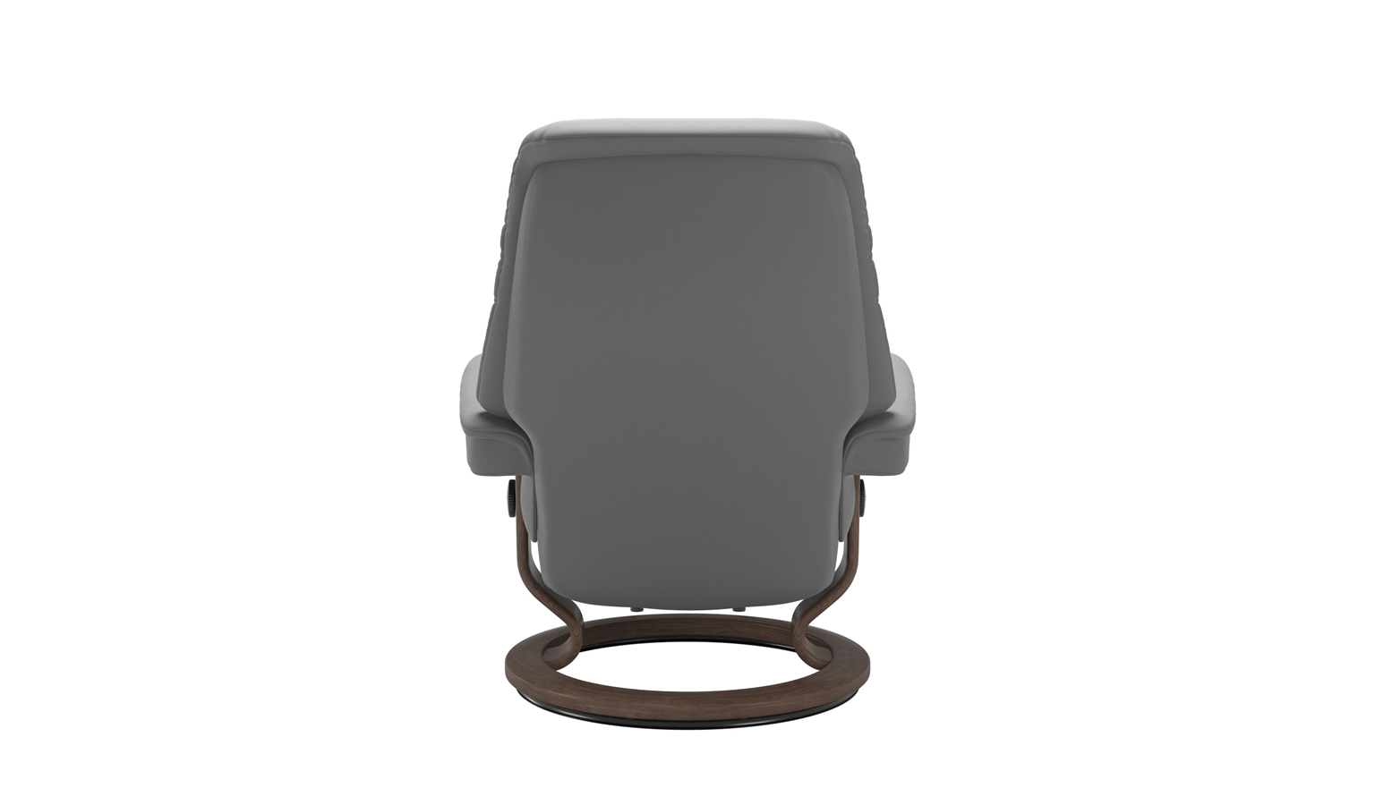 Stressless Sunrise Classic Assembled Chair With Ottoman - Wild Dove