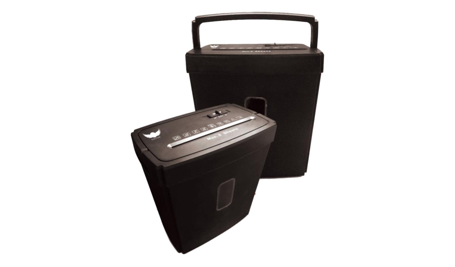 Biosystem V8 Paper Shredder Black Harvey Norman Malaysia