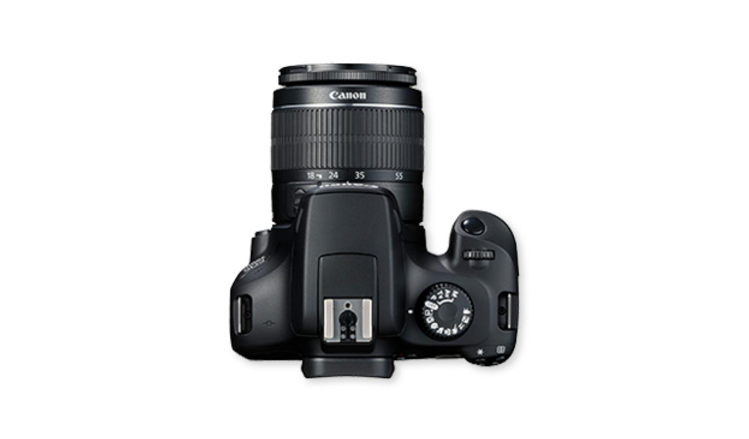 Canon EOS 3000D Digital Camera +EFS 1855mm III Lens Black Harvey