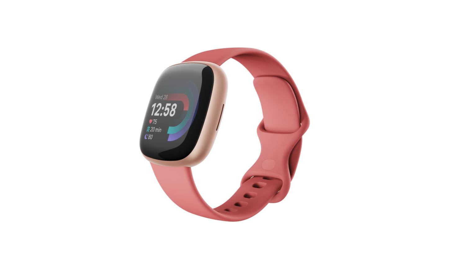 Fitbit Versa Smartwatch Pink Sand/Copper Rose (FB523RGRW) Harvey  Norman Malaysia
