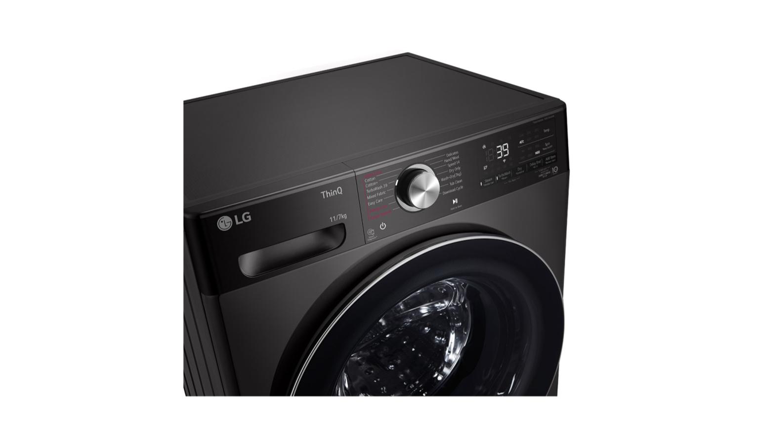 LG 11kg/7kg Front Load Washer Dryer with AI Direct Drive (FV14113H3BA