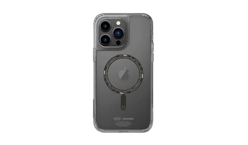 Skinarma Saido Mag-Charge iPhone 14 Pro Max Case - Smoke