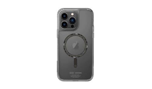 Skinarma Saido Mag-Charge iPhone 14 Pro Max Case - Smoke