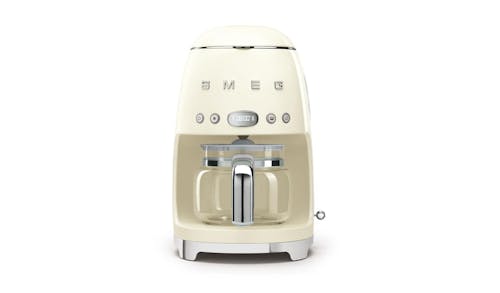 Smeg DCF-02CR 50's Retro Style Drip Filter Coffee Machine - Cream