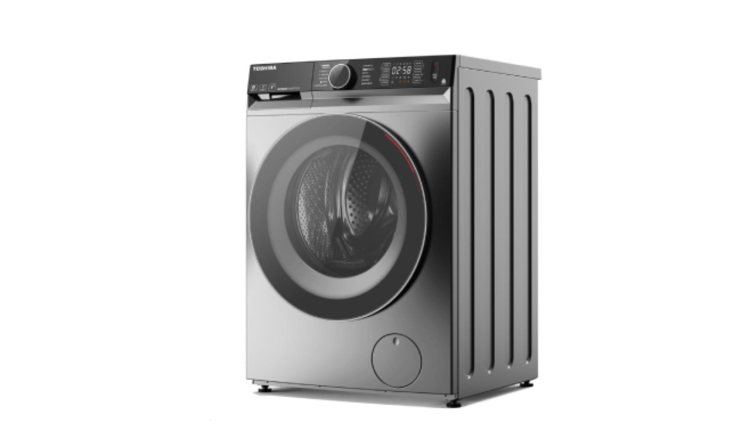 Toshiba 10.5kg/7kg Front Load Washer Dryer Combo Grey (TWDBM115GF4M