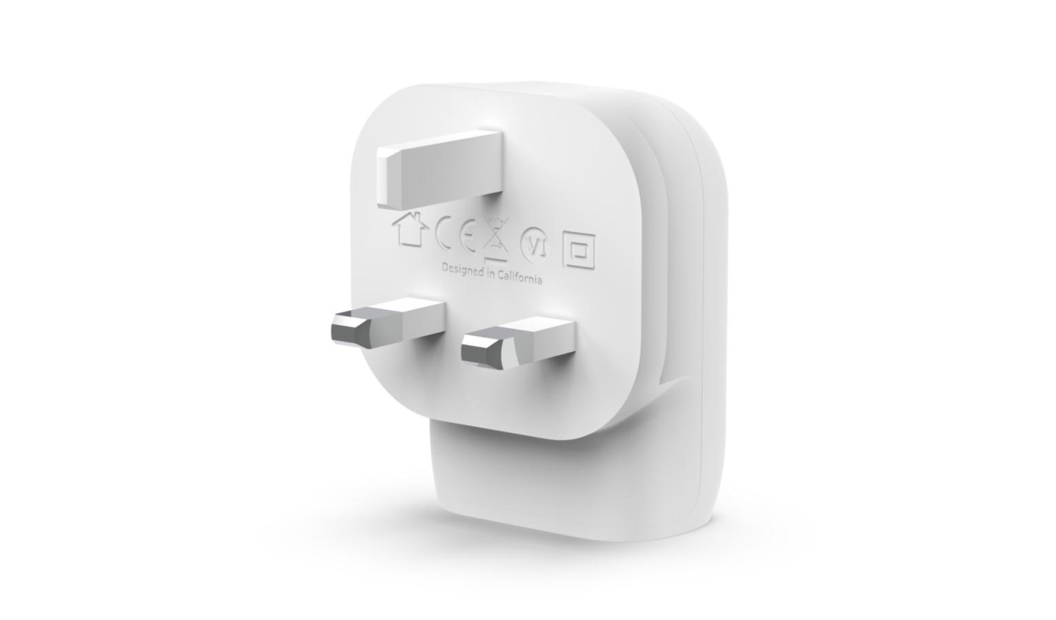 Belkin 30W USBC PD 3.0 PPS Wall Charger White (WCA005MYWH) Harvey