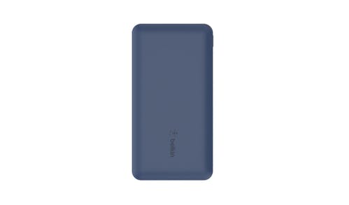 Belkin 10K 15w 3-Port Power Bank with USB-A to USB-C Cable - Blue (BPB011BTBL)