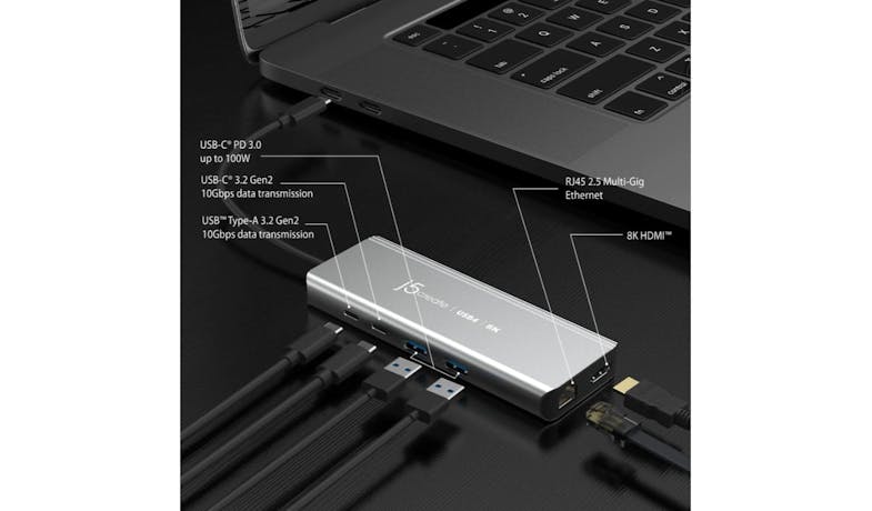 J5 Create USB4 8K Multi-Port Hub (JCD403)