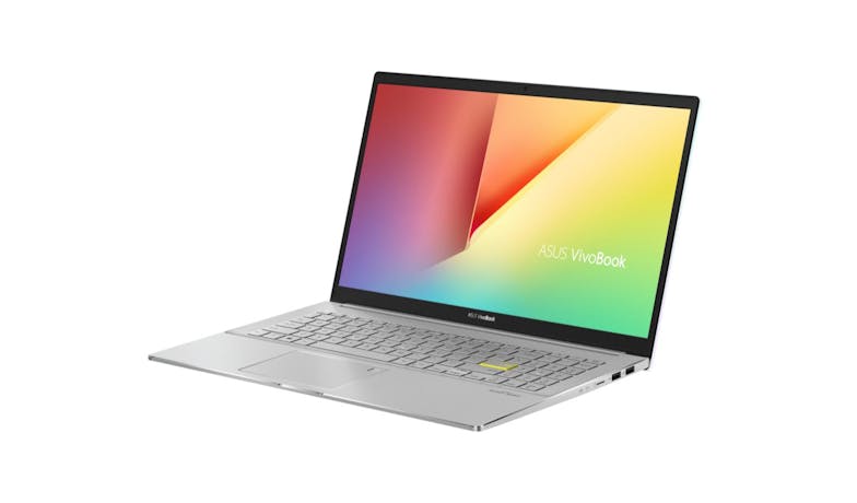 Asus VivoBook S15 S533 (Core i7, Intel Iris Xe, 8GB/512GB, Windows 11) 15.6-inch Laptop - Dreamy White (S533E-ABN602WS)