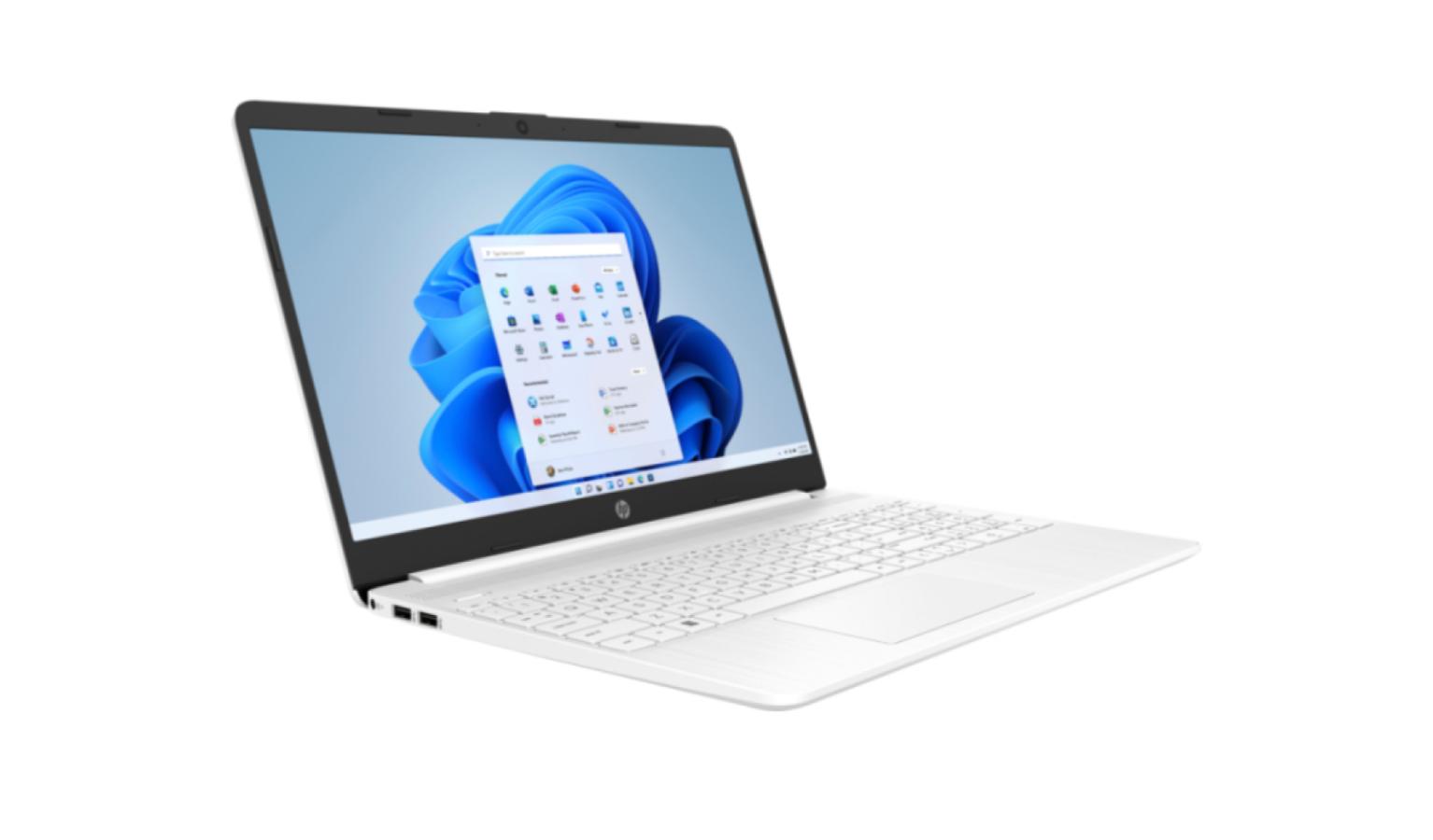 HP Laptop 15S-EQ3061AU (Ryzen 5, 8GB/512GB, Windows 11) 15.6-inch Laptop -  Snow Flake White