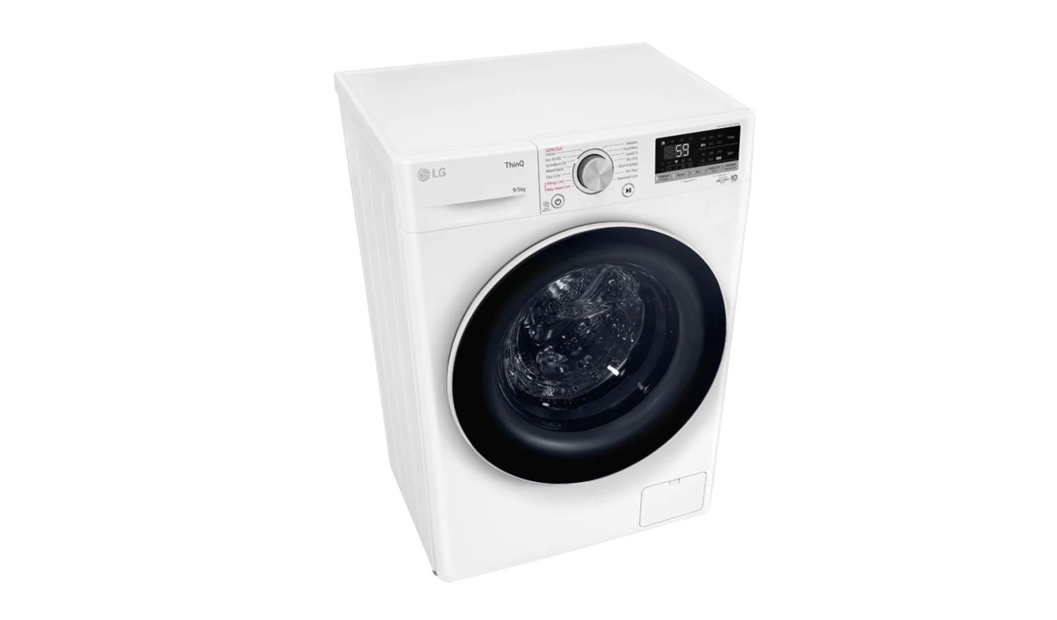 LG 9kg/5kg Front Load Washer Dryer with AI Direct Drive (FV1209D4W