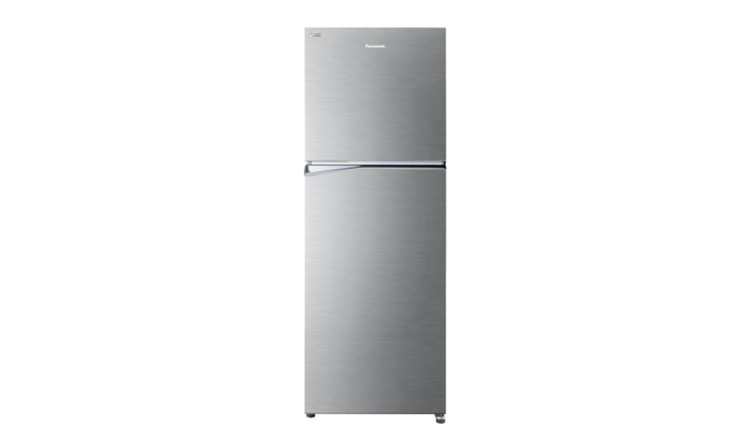 Panasonic 325L 2-Door Fridge - Glossy Silver (NR-TV341BPSM)