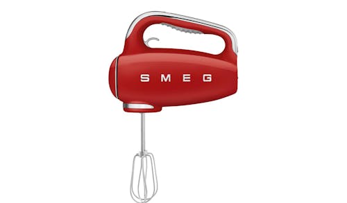 SMEG 50's Retro Style Hand Mixer - Red (HMF-01RD)