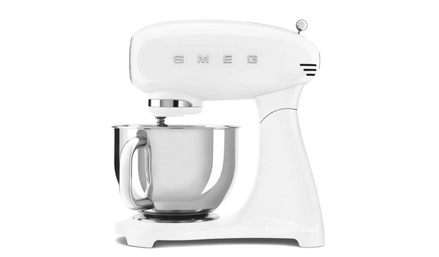 Smeg 50's Style Stand Mixer - White (SMF03WH)