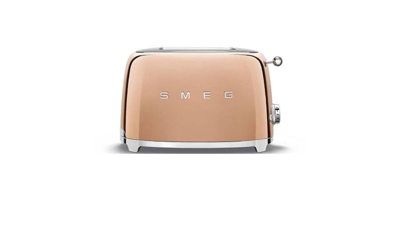 Smeg TSF-01RG 2-Slice Toaster - Rose Gold