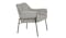 Beverly Fabric Lounge Chair - Grey