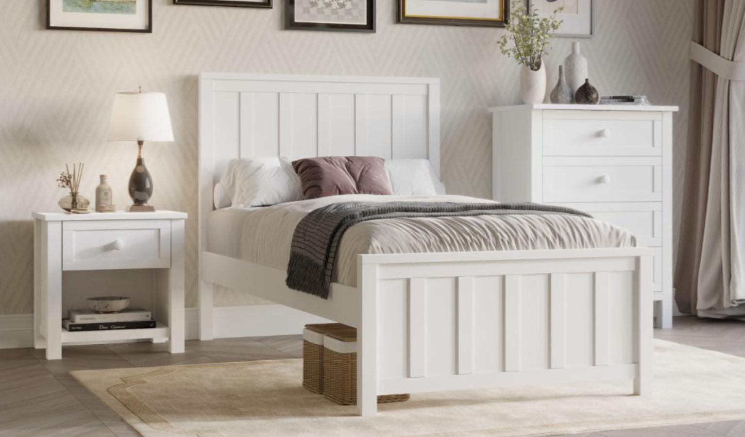 Jesse Super Single Size Bed Frame