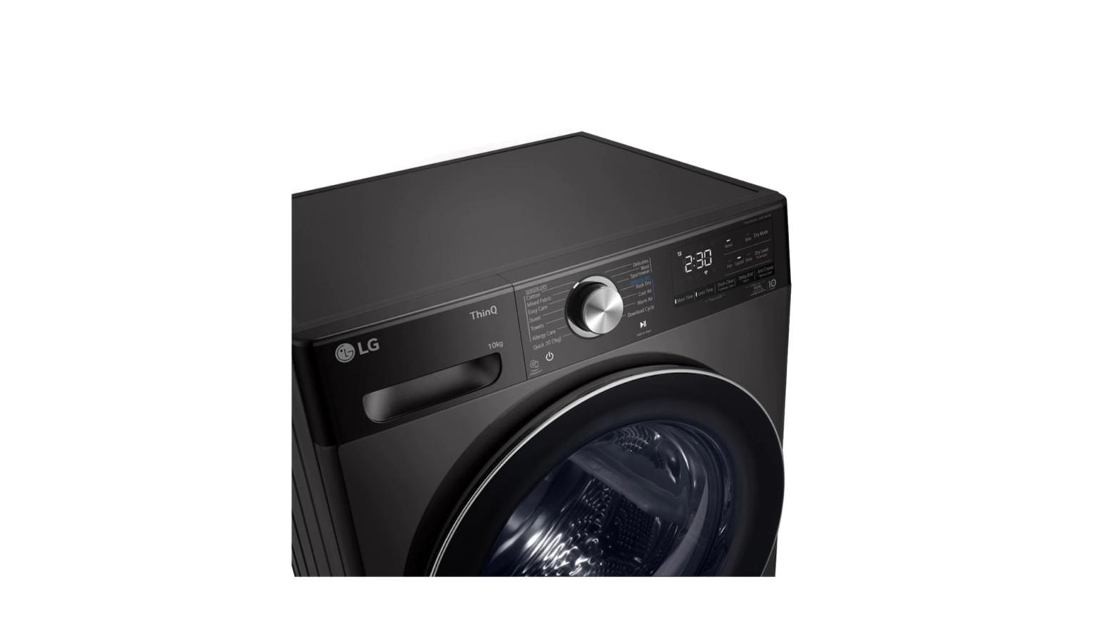 LG 10kg Dual Inverter Heat Pump Dryer with LG ThinQ (RH10VHP2B