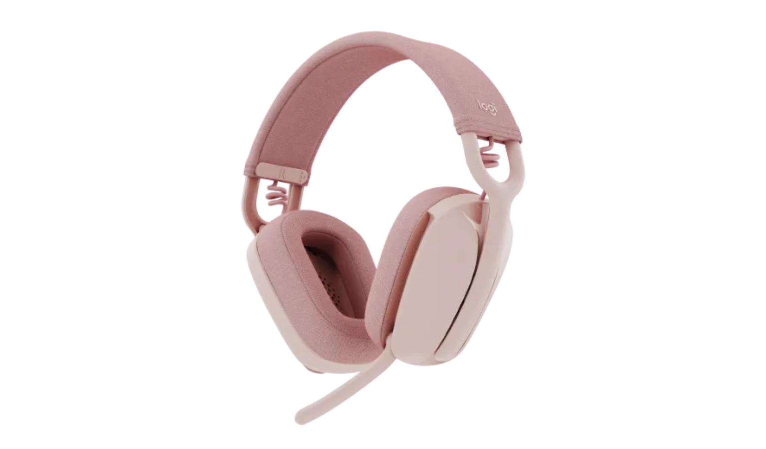 Logitech Zone Vibe 100 Wireless Headphone - Rose