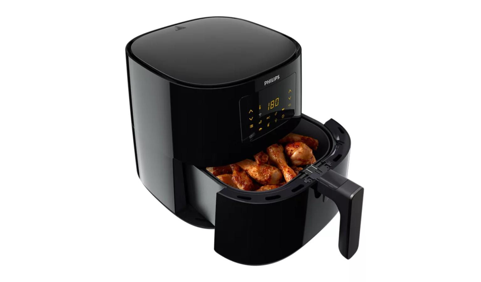 Philips Essential Connected Digital Airfryer XL Black (HD9280/90