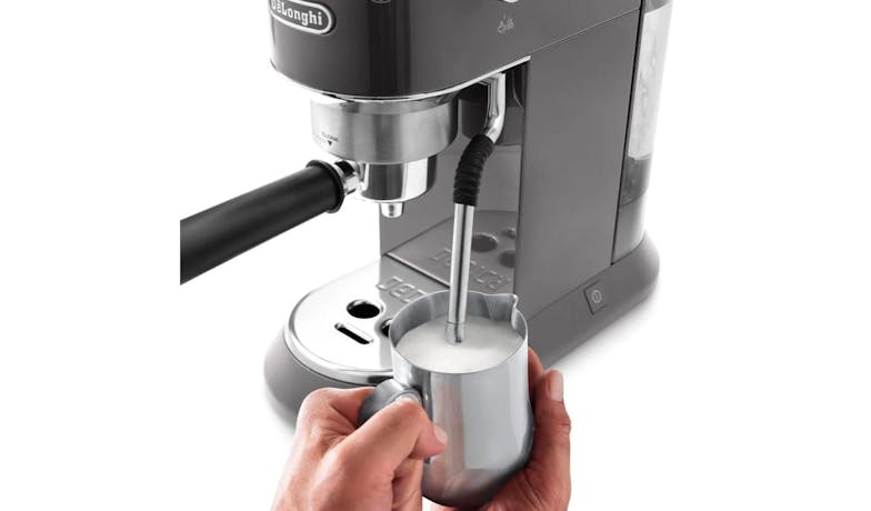 De'Longhi EC-885.GY Dedica Arte Manual Espresso Machine - Grey