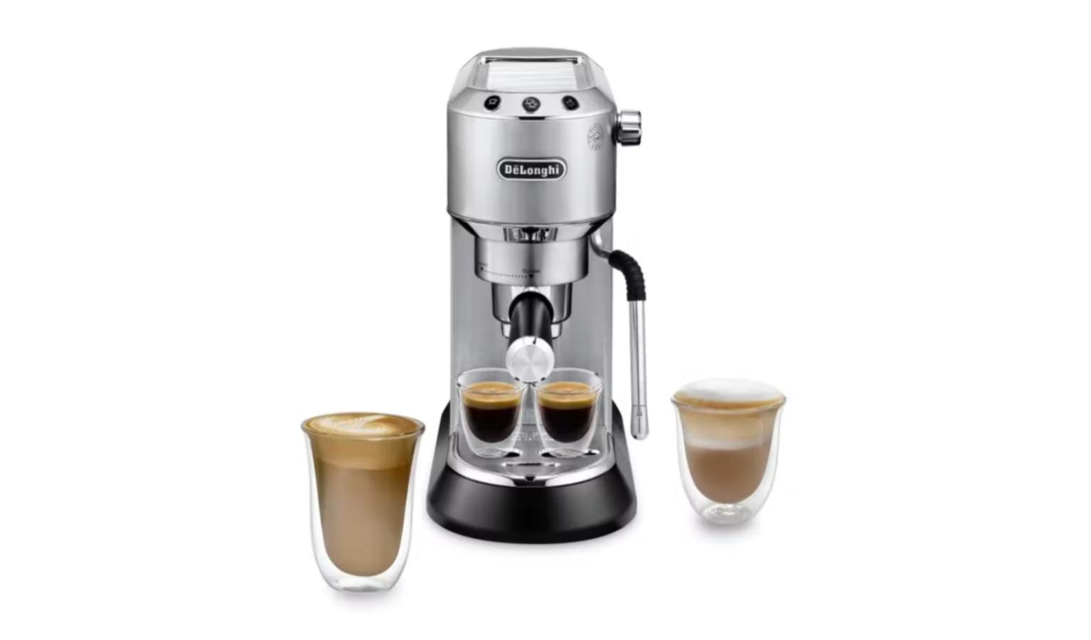 De Longhi EC 885.M Dedica Arte Manual Espresso Machine Silver