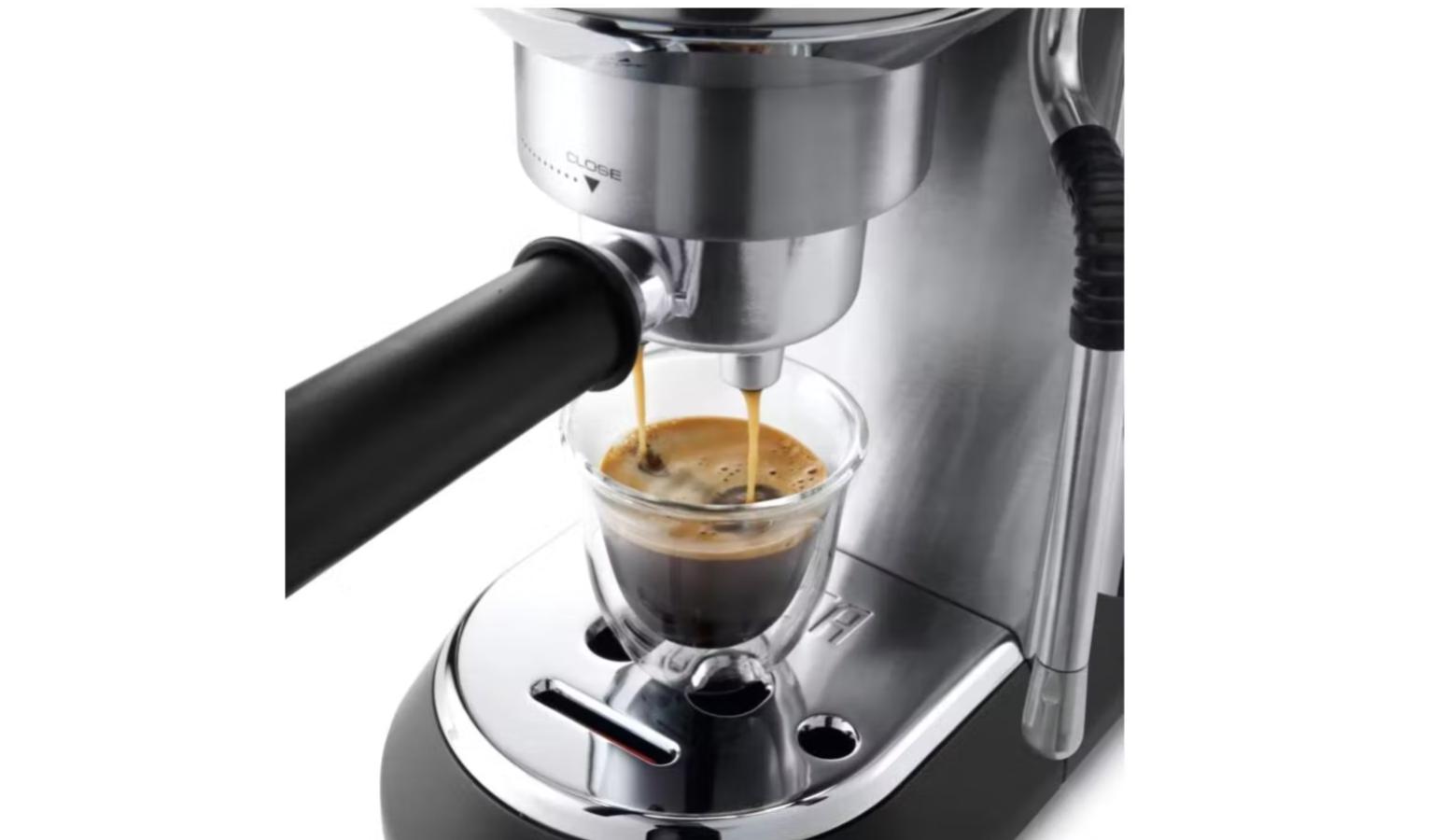 De'Longhi EC885.M Dedica Arte Manual Espresso Machine Silver